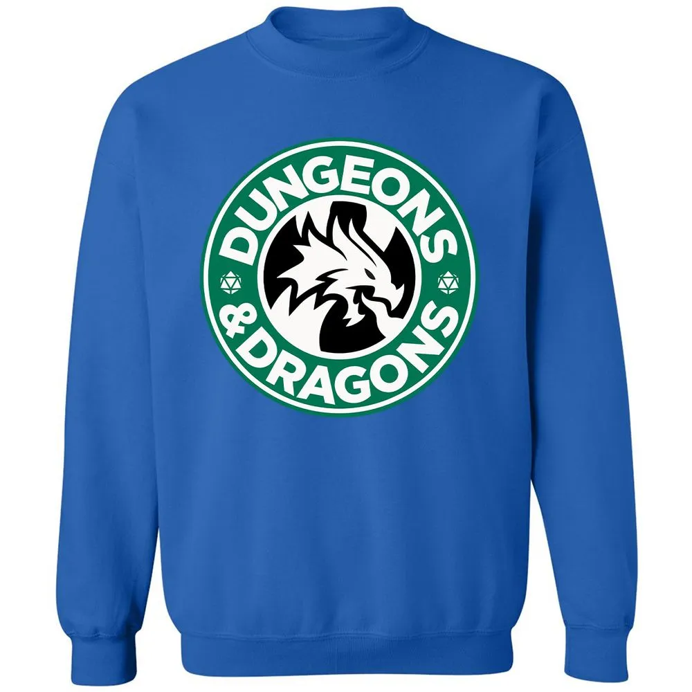 D&D Coffee Classic Unisex Sweatshirt - Royal - 9