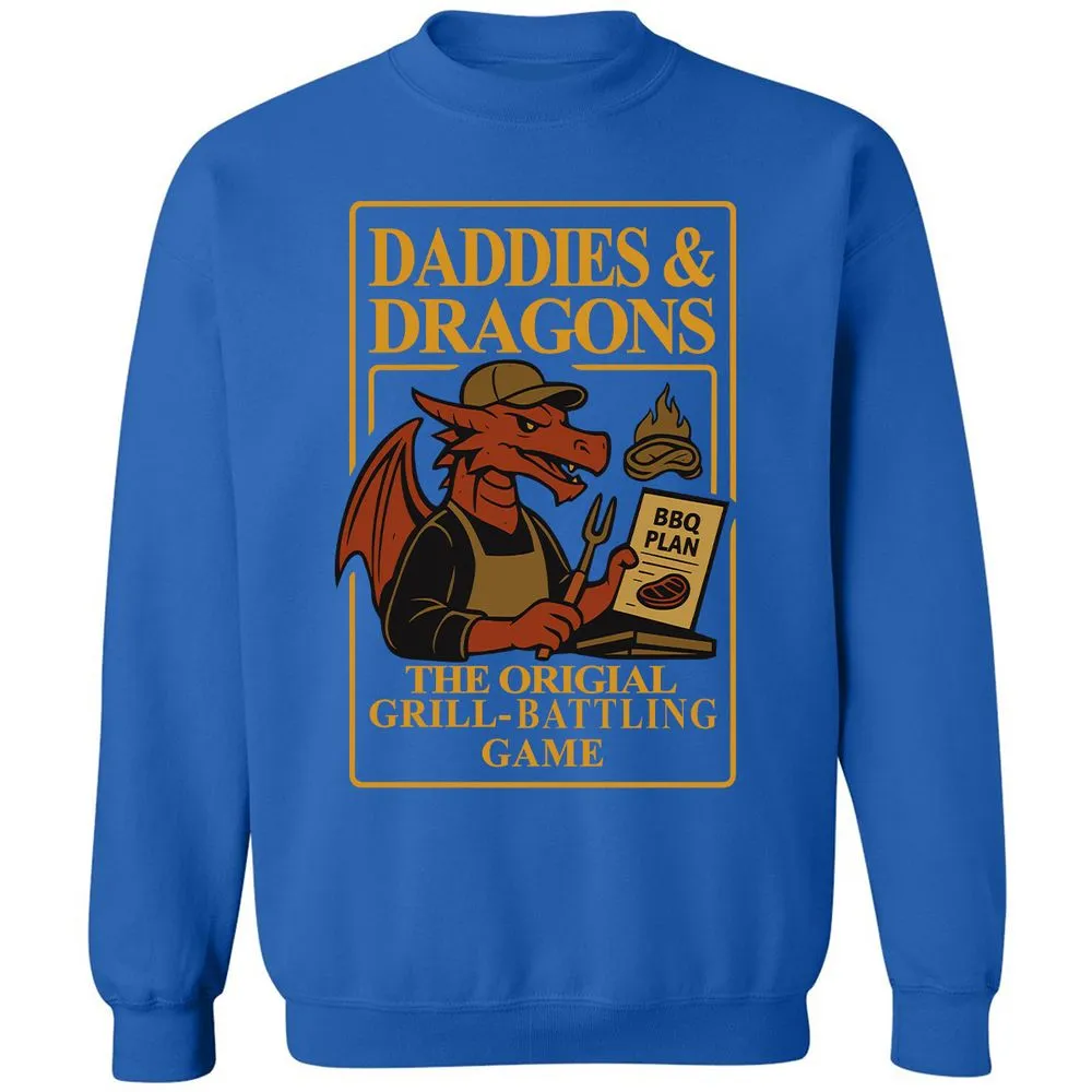 Daddies & Dragons Classic Unisex Sweatshirt - Royal - 9