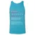 Attorney Unisex Jersey Tank - Aqua Triblend - 3