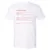 White Hat Stats Premium Unisex T-Shirt - White - 4