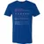 White Hat Stats Premium Unisex T-Shirt - Royal - 10
