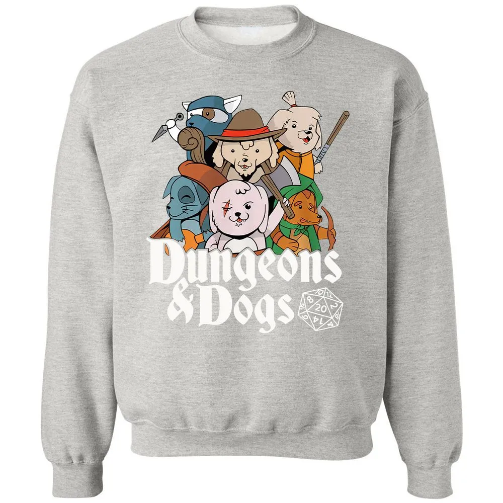 Dungeons & Dogs Classic Unisex Sweatshirt - Ash - 8