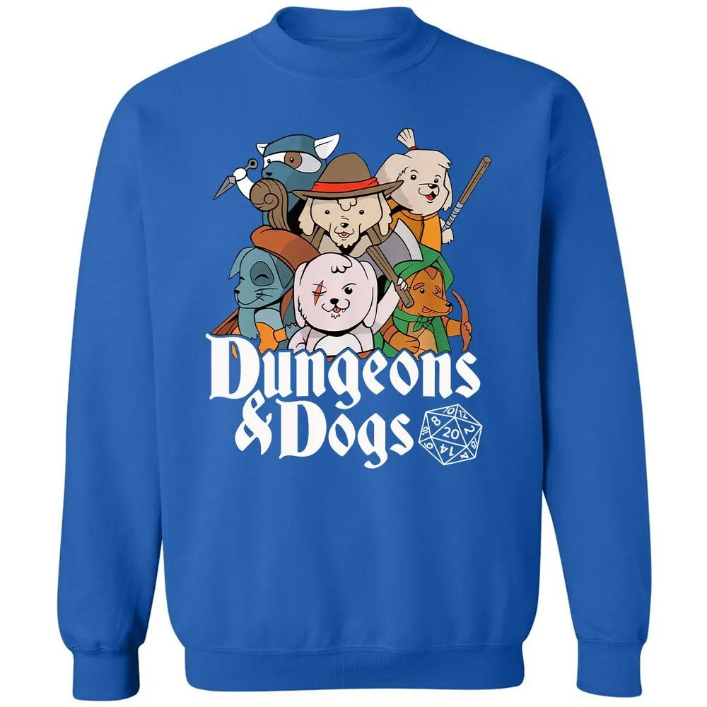 Dungeons & Dogs Classic Unisex Sweatshirt - Royal - 9