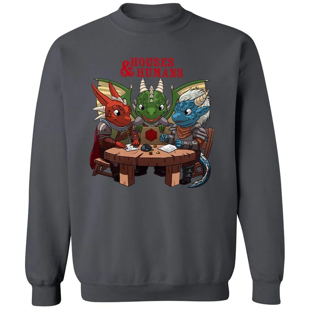 Houses & Humans Classic Unisex Sweatshirt - Charcoal - 7