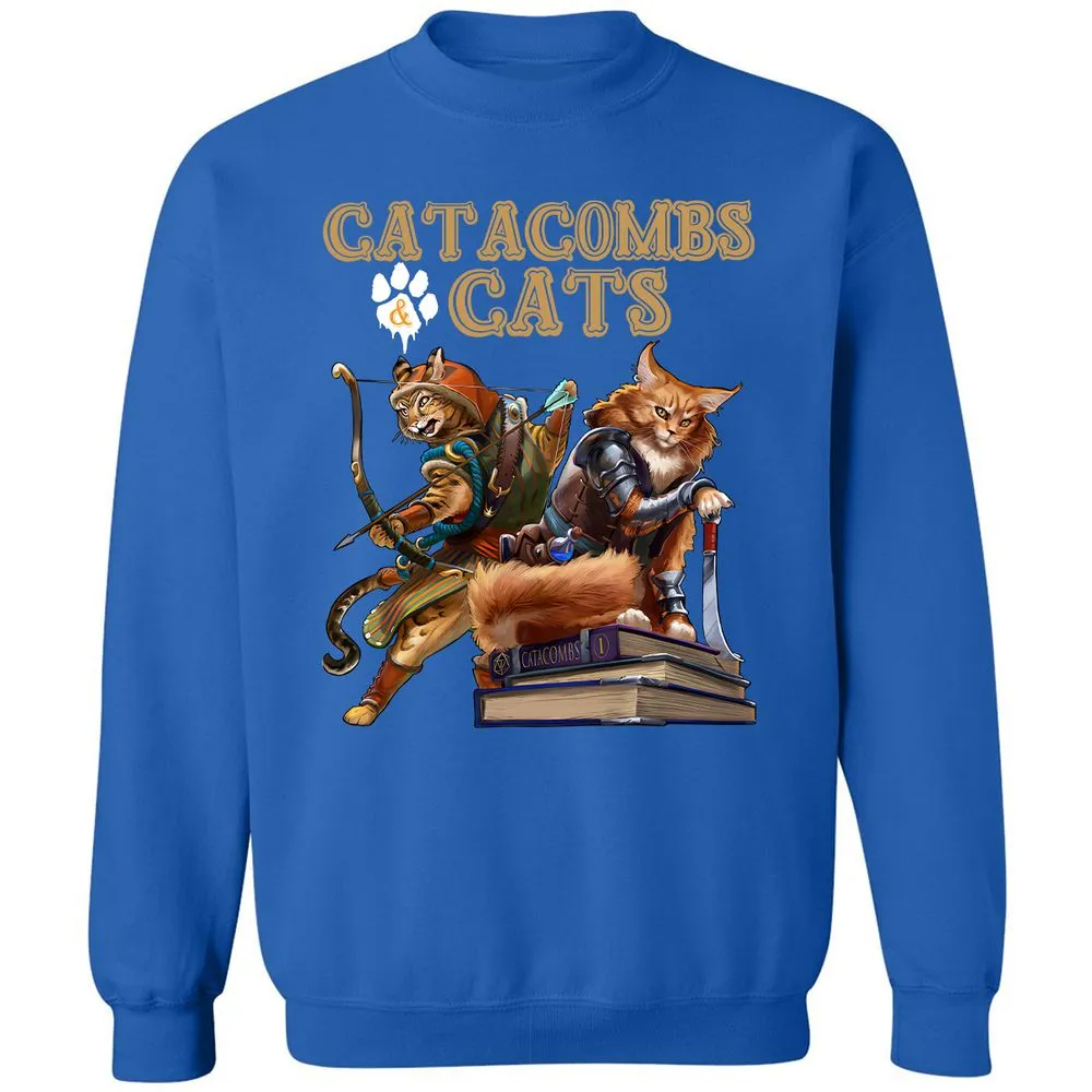 Catacombs & Cats Classic Unisex Sweatshirt - Royal - 9