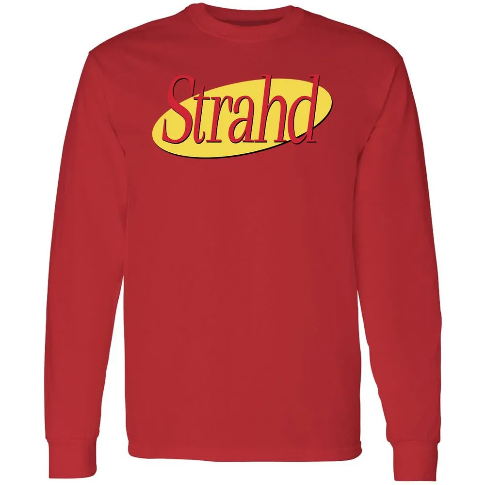 Strahd Long Sleeve T-Shirt - Red - 14