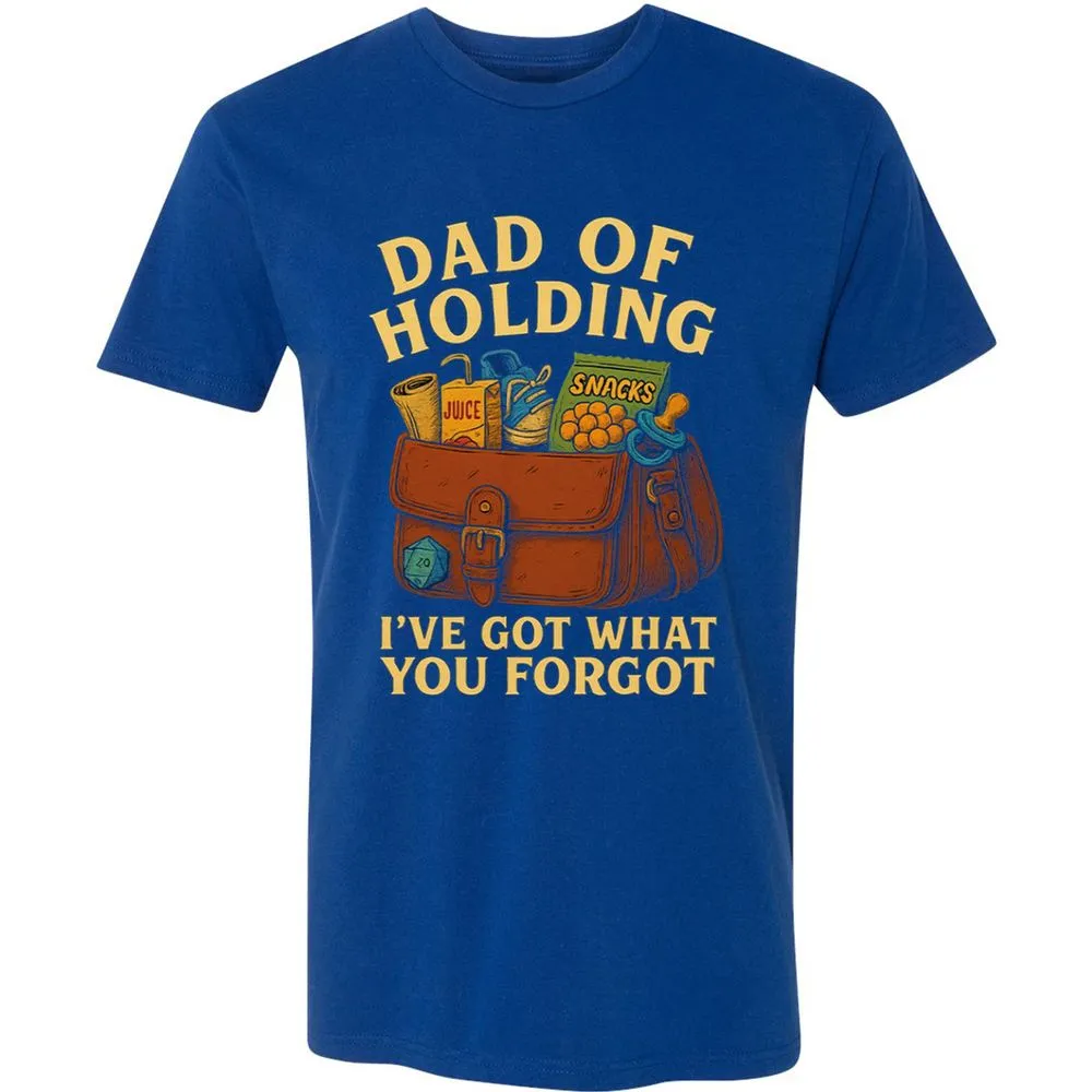 Dad Of Holding Premium Unisex T-Shirt - Royal - 10