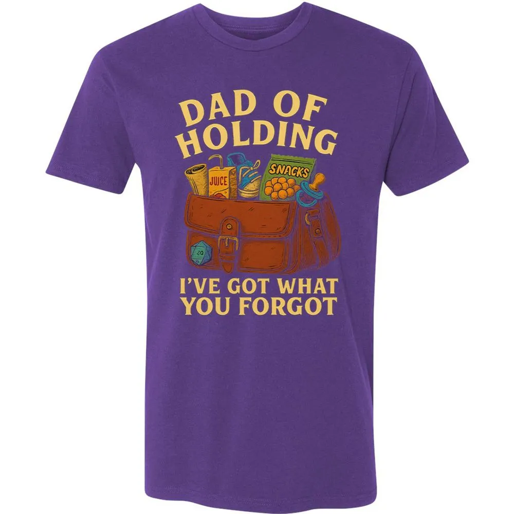 Dad Of Holding Premium Unisex T-Shirt - Purple Rush - 7