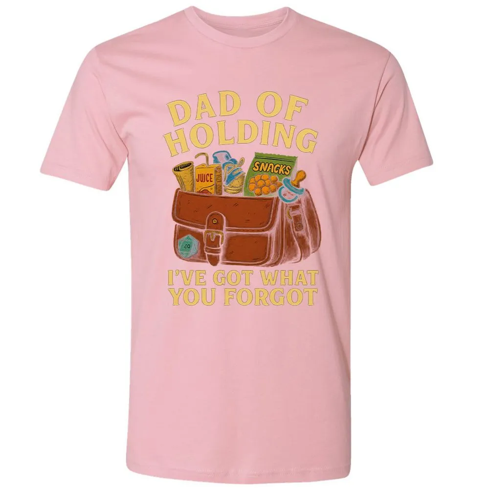 Dad Of Holding Premium Unisex T-Shirt - Light Pink - 3