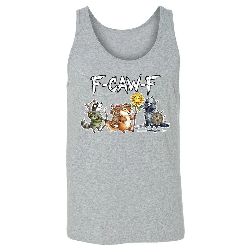 F-CAW-F Adventuring party Unisex Jersey Tank - Athletic Heather - 4