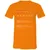 Backpacker Stats Unisex V-Neck T-Shirt - Orange - 11