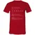 Backpacker Stats Unisex V-Neck T-Shirt - Red - 3