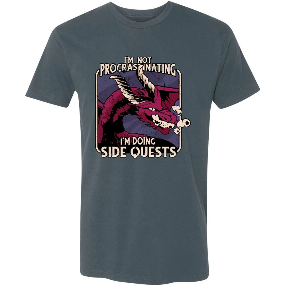 Doing Side Quests Premium Unisex T-Shirt - Indigo - 15