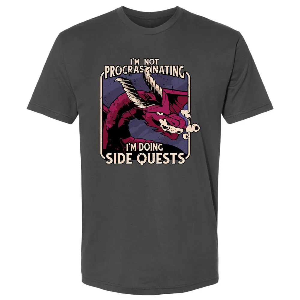 Doing Side Quests Premium Unisex T-Shirt - Heavy Metal - 8