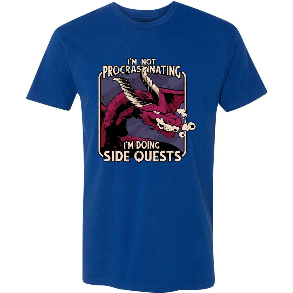 Doing Side Quests Premium Unisex T-Shirt - Royal - 10