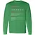 Author Long Sleeve T-Shirt - Irish Green - 10