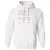 White Hat Stats Classic Unisex Hoodie - White - 11