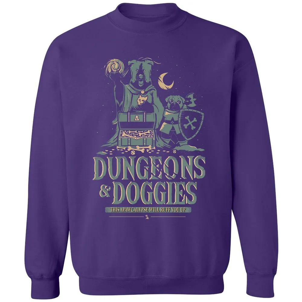 Dungeons & Doggies Classic Unisex Sweatshirt - Purple - 6