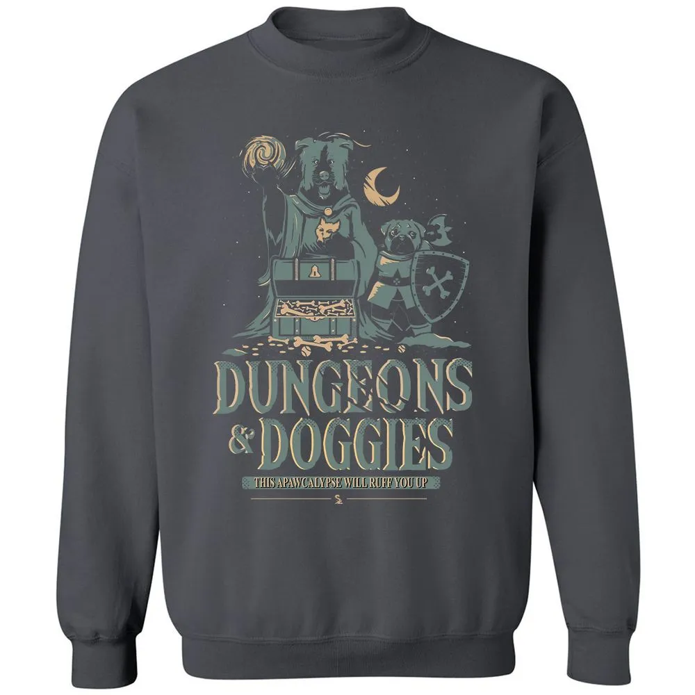 Dungeons & Doggies Classic Unisex Sweatshirt - Charcoal - 7