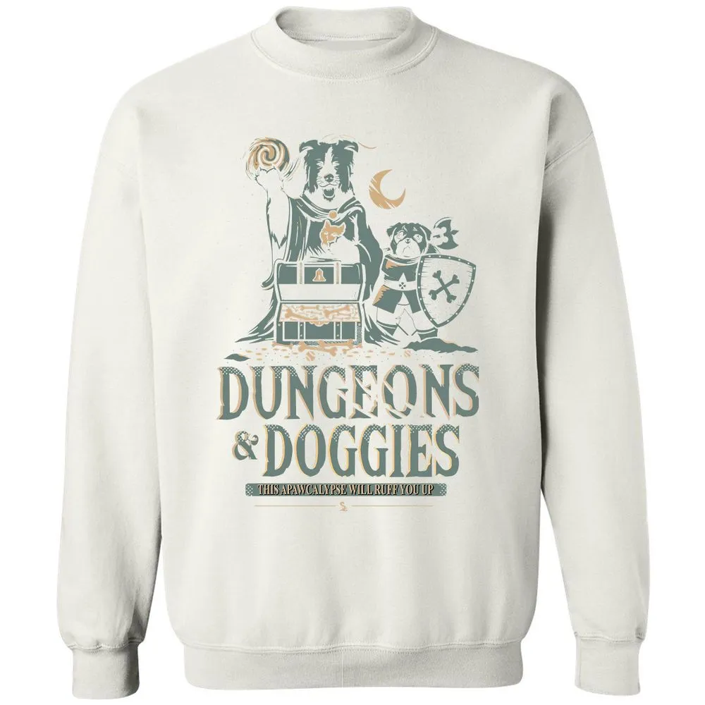 Dungeons & Doggies Classic Unisex Sweatshirt - White - 12