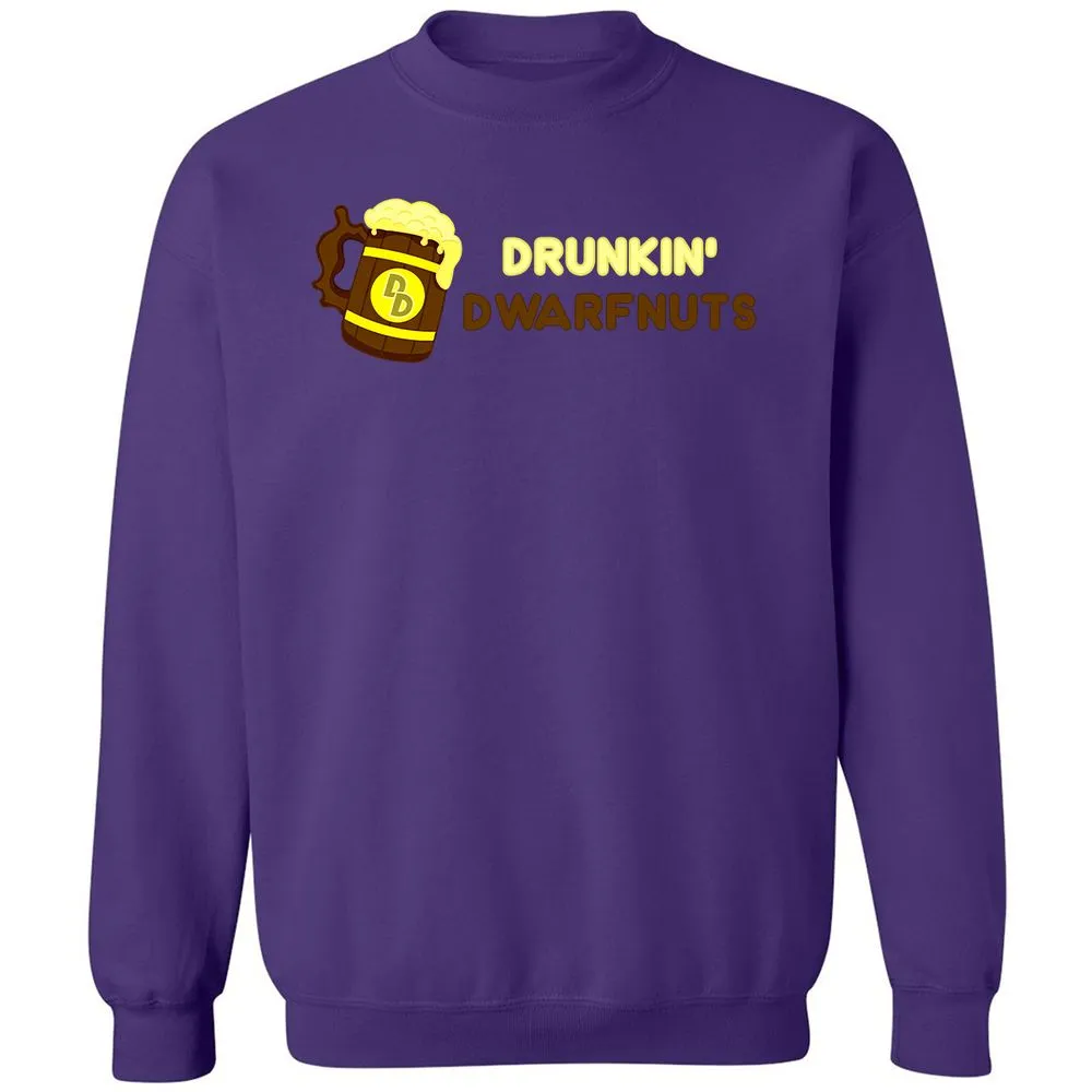 Drunkin' Dwartnuts Classic Unisex Sweatshirt - Purple - 6