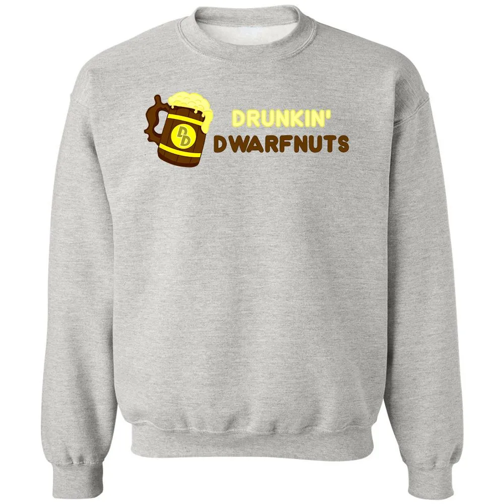Drunkin' Dwartnuts Classic Unisex Sweatshirt - Ash - 8