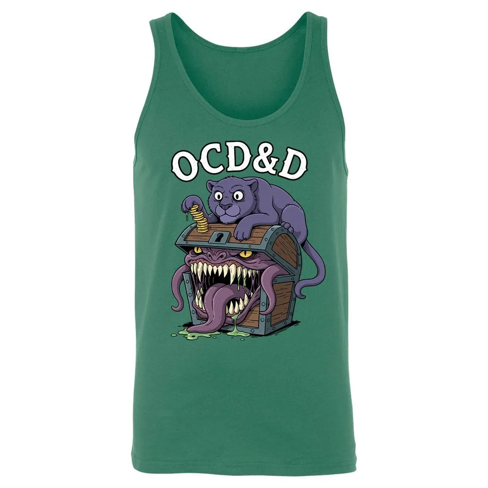 OCD&D Unisex Jersey Tank - Kelly - 9