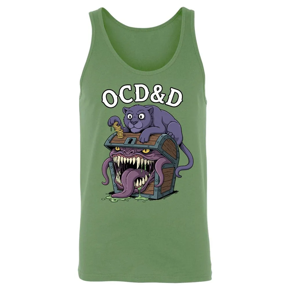 OCD&D Unisex Jersey Tank - Leaf - 10