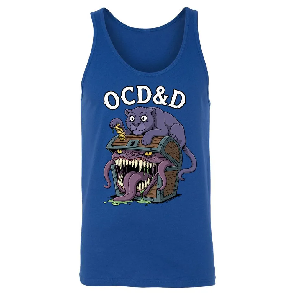 OCD&D Unisex Jersey Tank - True Royal - 13