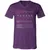 White Hat Stats Unisex V-Neck T-Shirt - Team Purple - 9
