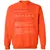 911 Dispatcher Classic Unisex Sweatshirt - Orange - 10