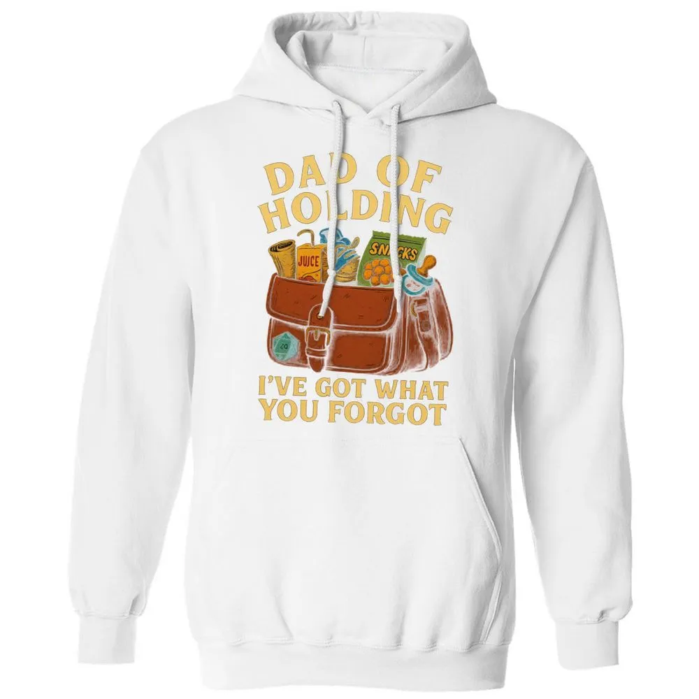 Dad Of Holding Classic Unisex Hoodie - White - 11