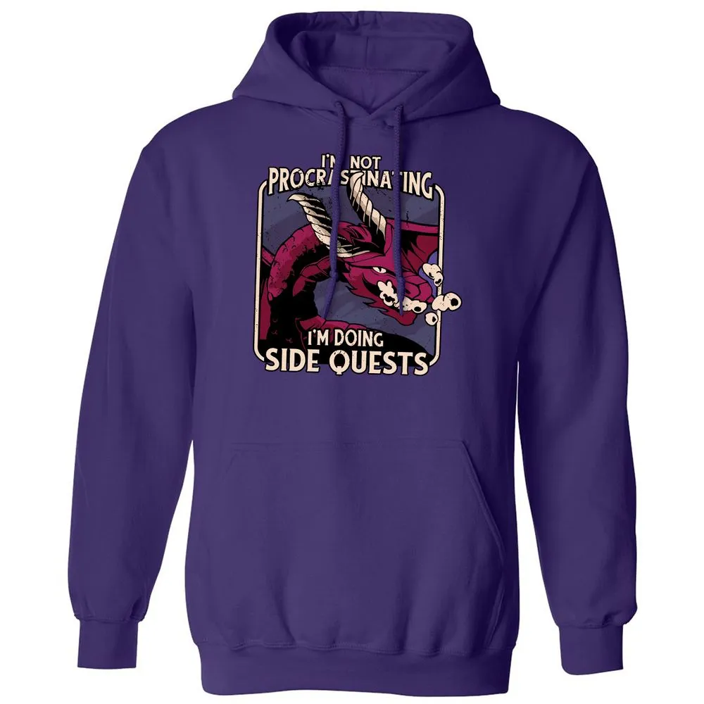Doing Side Quests Classic Unisex Hoodie - Purple - 6