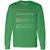 Writer Long Sleeve T-Shirt - Irish Green - 10