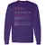 Writer Long Sleeve T-Shirt - Purple - 13