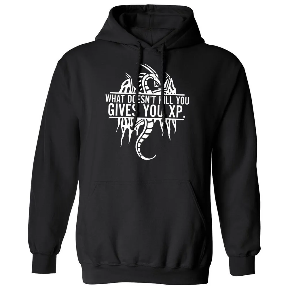 What Doesn't Kill You Classic Unisex Hoodie - Black - 1