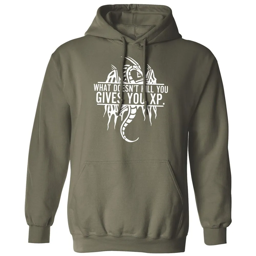 What Doesn't Kill You Classic Unisex Hoodie - Military Green - 4
