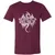 What Doesn't Kill You Unisex V-Neck T-Shirt - Maroon - 6