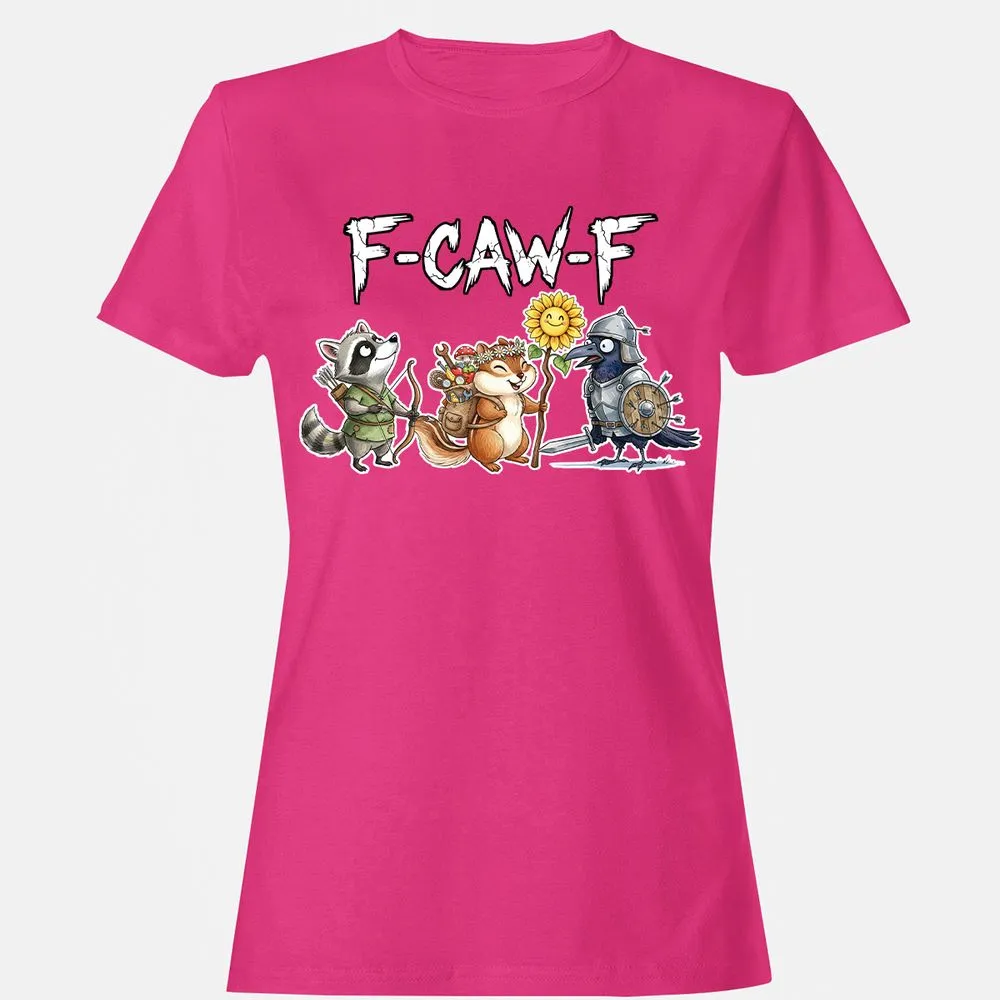 F-CAW-F Adventuring party Women's T-Shirt - Heliconia - 6