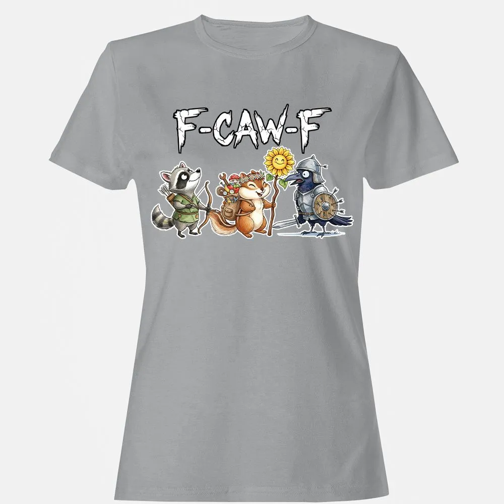 F-CAW-F Adventuring party Women's T-Shirt - Sport Grey - 15