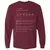 BCBA Long Sleeve T-Shirt - Maroon - 11