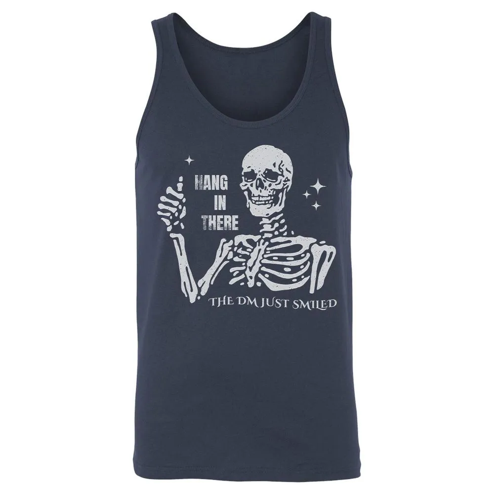 Hang In There – The DM Just Smiled Skeleton - Navy - 2