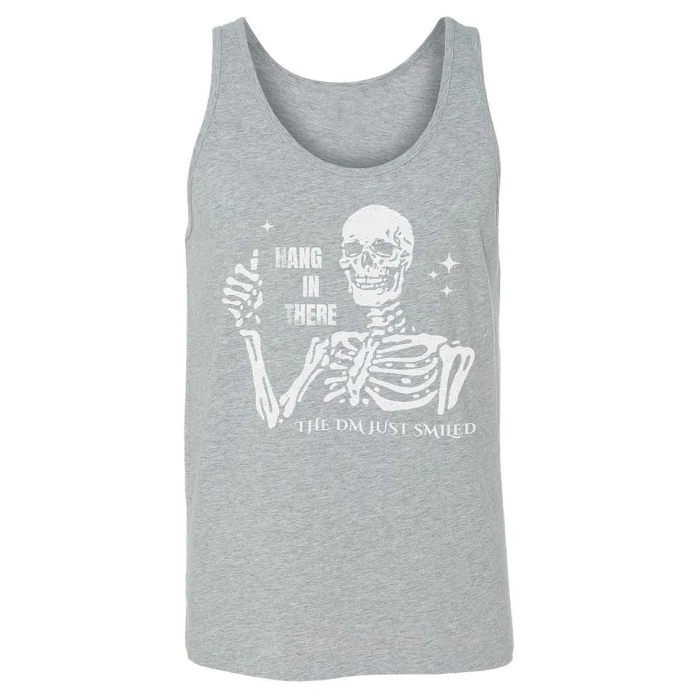 Hang In There – The DM Just Smiled Skeleton - Athletic Heather - 4