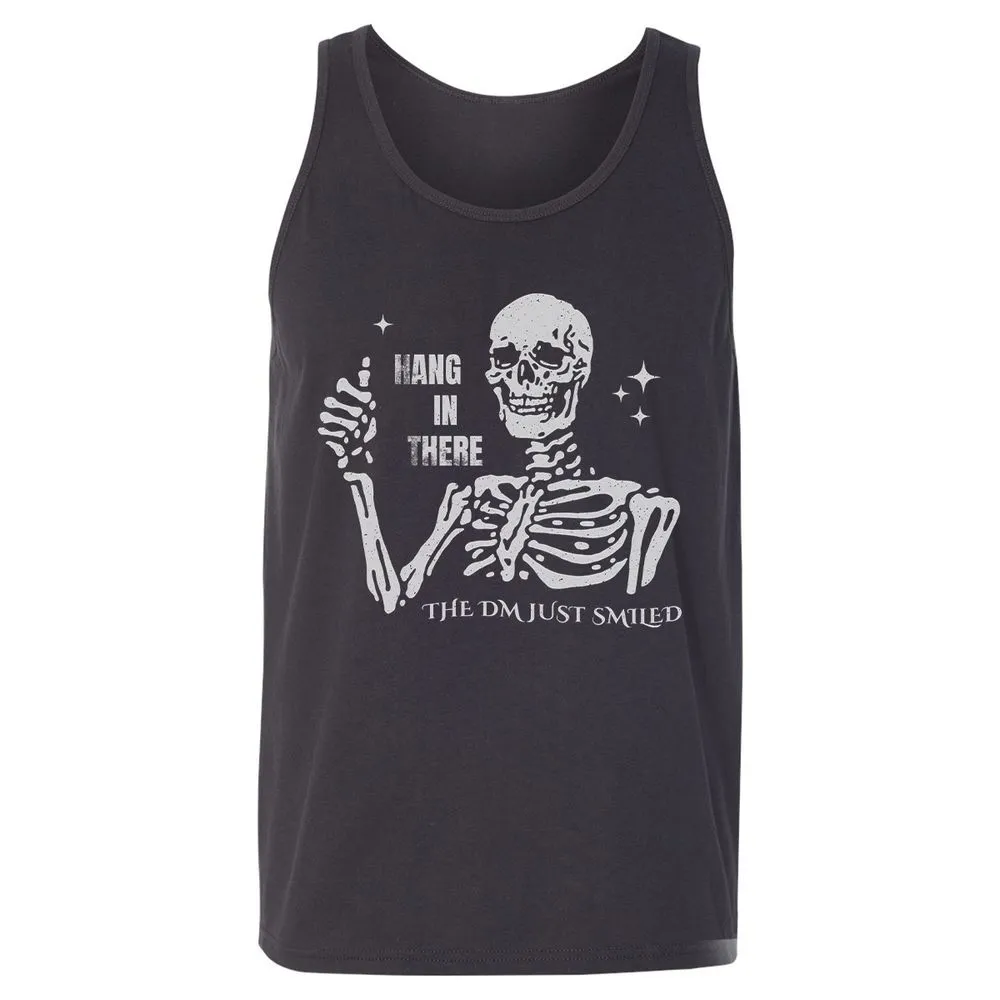 Hang In There – The DM Just Smiled Skeleton - Dark Grey - 7