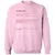 Writer Classic Unisex Sweatshirt - Light Pink - 3
