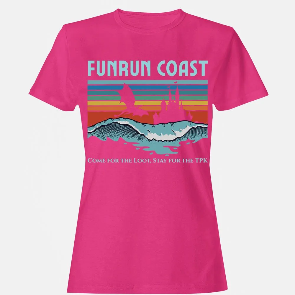 FUNRUN COAST Women's T-Shirt - Heliconia - 6