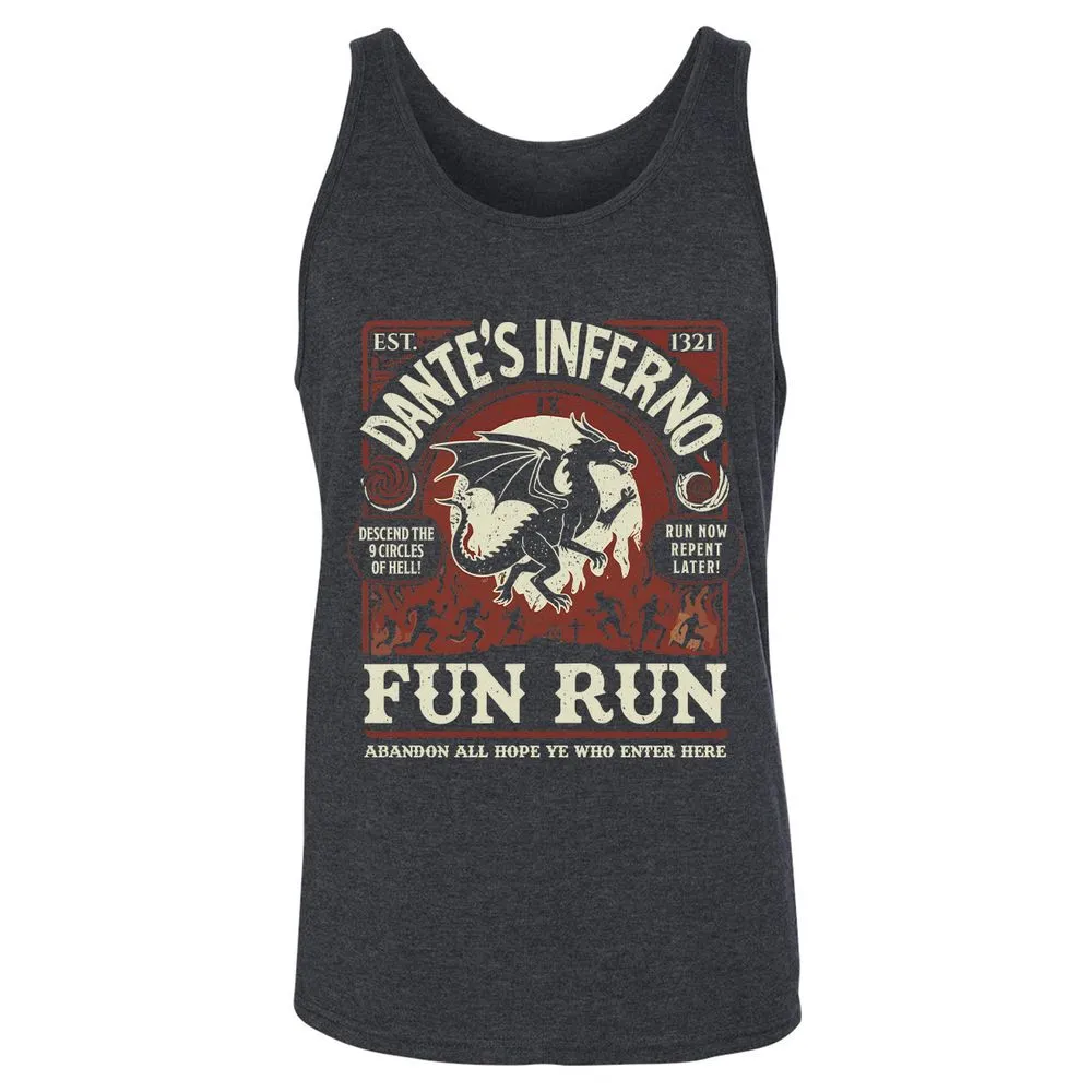 Dante’s Inferno Fun Run – Faerun Fantasy - Dark Grey Heather - 6