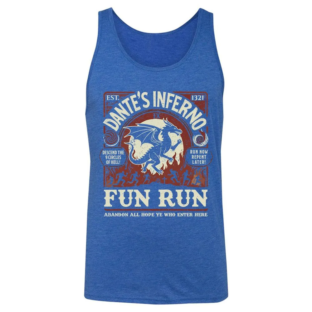 Dante’s Inferno Fun Run – Faerun Fantasy - True Royal Triblend - 12