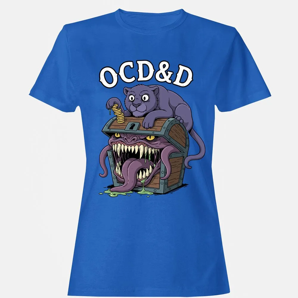 OCD&D Women's T-Shirt - Royal - 14