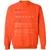 BCBA Classic Unisex Sweatshirt - Orange - 10